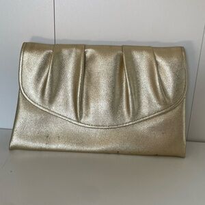 Vintage Gold Clutch Purse / Evening Bag